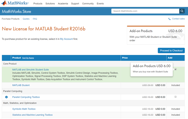 MATLAB and Simulink Student Suite